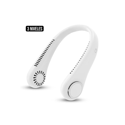 VENTILADOR DE CUELLO CON LUZ LED