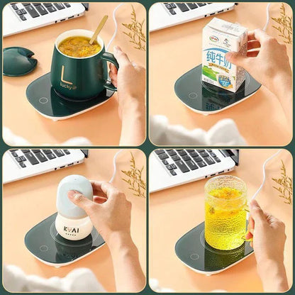 Taza Mug con Base Calentador Eléctrico
